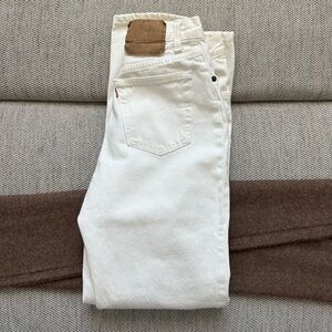 Vintage White 501 Levi’s